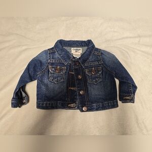 Osh Kosh bgosh baby jean jacket.